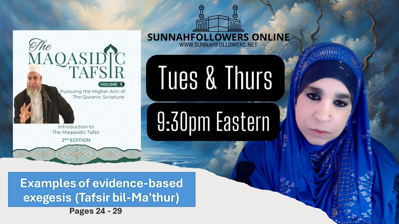 Maqasidic Tafsir - Different Types of Tafsir