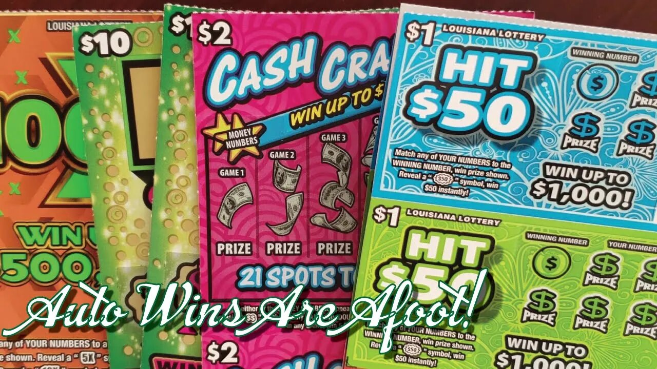 🪙Auto Wins Are Afoot!🪙 | Buy-U Scratchers | Louisiana Lottery