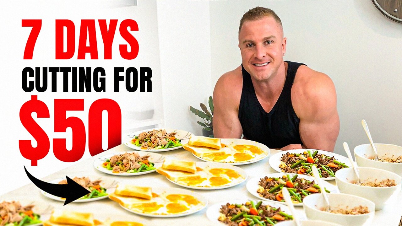 A Full Week Cutting Diet For Only $50!