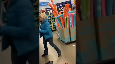 INSANE Woke Woman SCREAMS For BLM In Walmart!