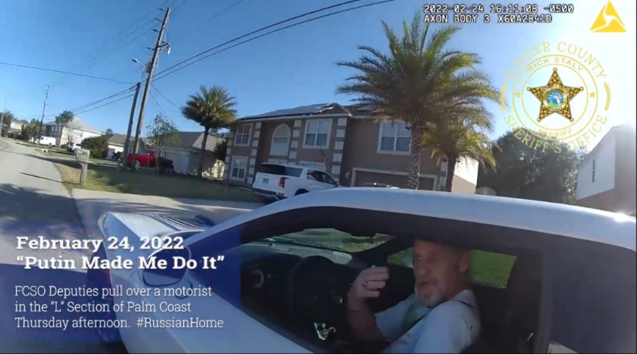 Get a speeding ticket... Blame Putin 😂