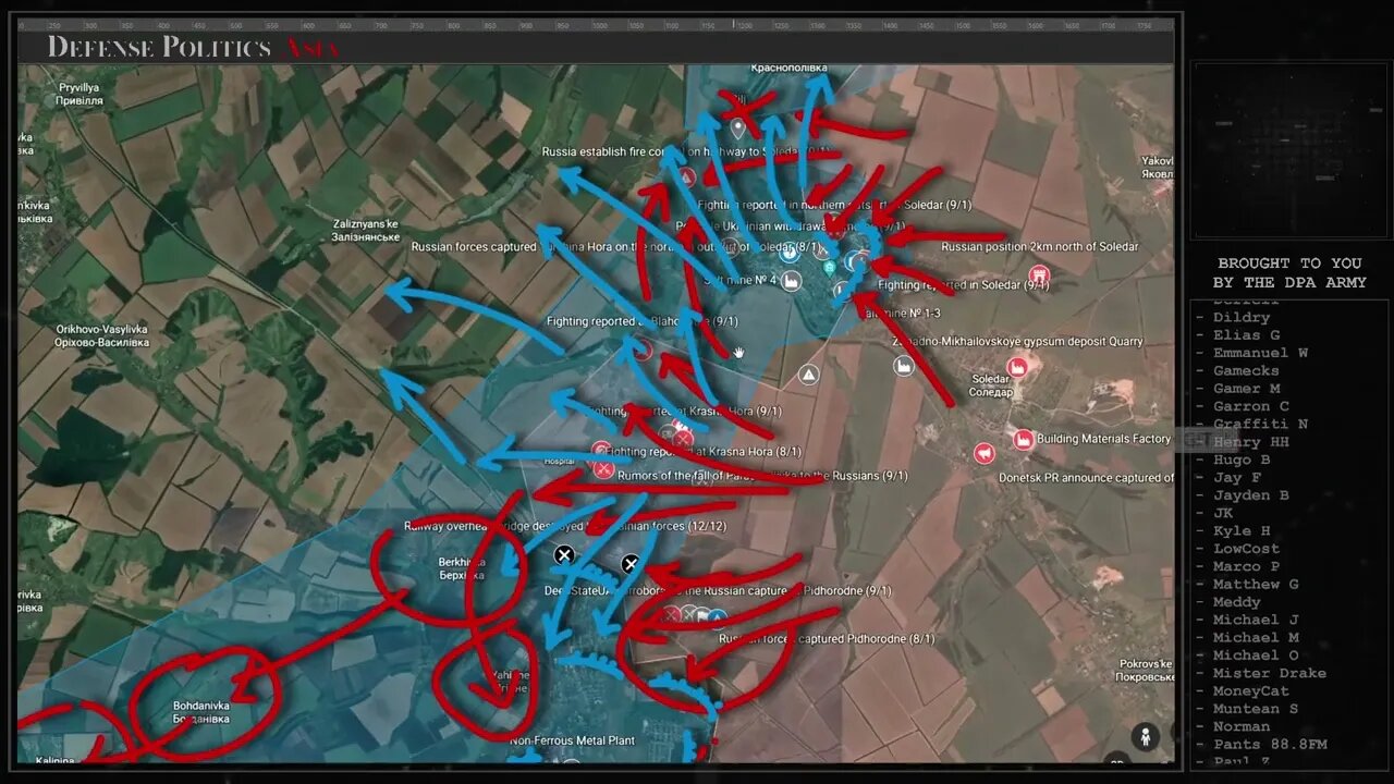 [ Bakhmut Front ] Ukraine Soledar and North Bakhmut lines collapsing; Analysis of what is happening!