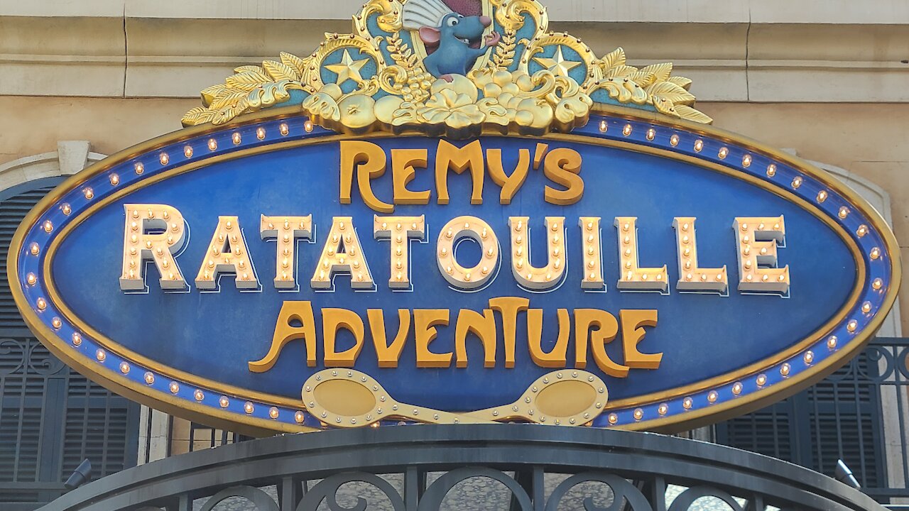 Remy’s Ratatouille Adventure at Epcot Walt Disney World