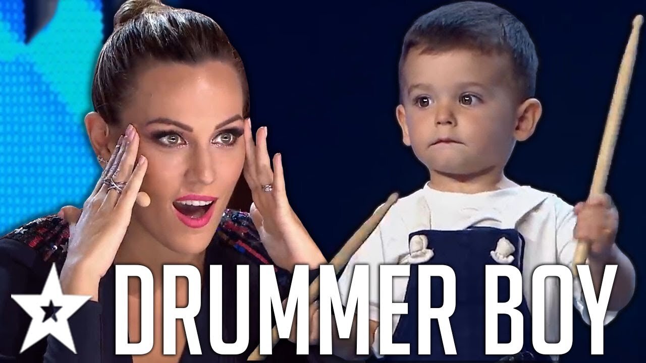 Brilliant BABY Drummer SHOCKS Everyone On Spain's Got Talent 2024! | Got Talent Global