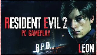 Resident Evil 2 Remake Leon QHD Gameplay (PC)