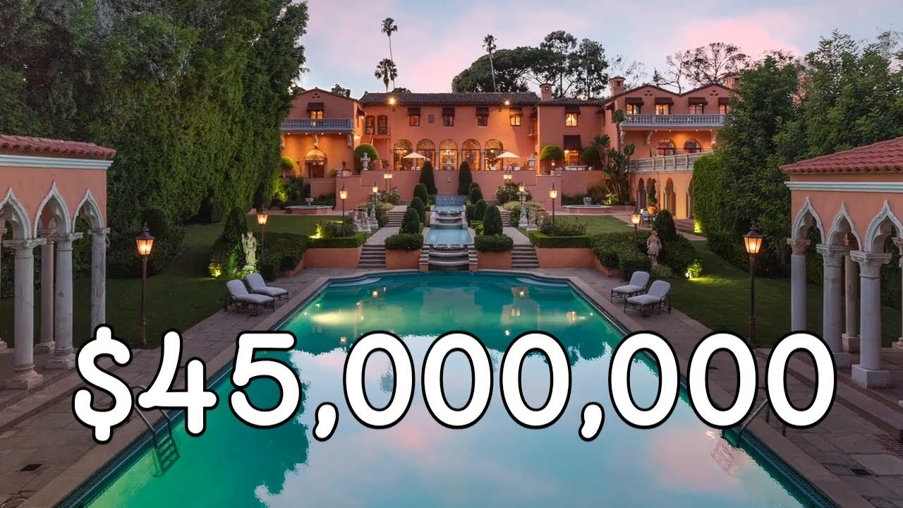 Visit A $45,000,000 Luxury Villa in California | luxurious house