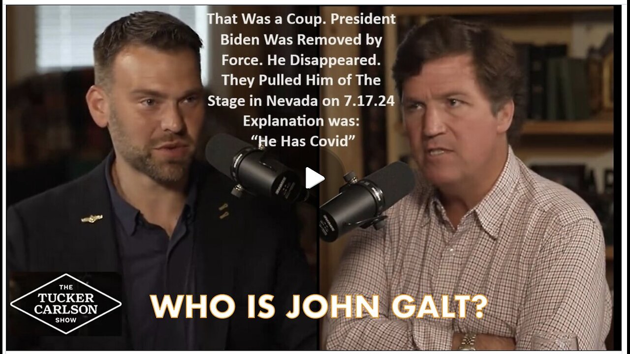 TUCKER & POSO-That Was a Coup. Biden Removed By Force: He Disappeared. Covid? ASSASSINATION DECODED