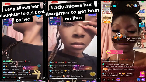 Mom Let's Her Boyfriend Beat Her Daughter And Call Her A B*tch!