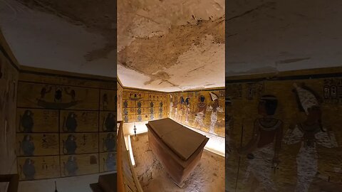 Visiting Tutankhamun Tomb at valley of the kings Luxor #travel #ancient #history