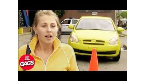 Yellow Car Accident Prank | Just For Laughs Gags