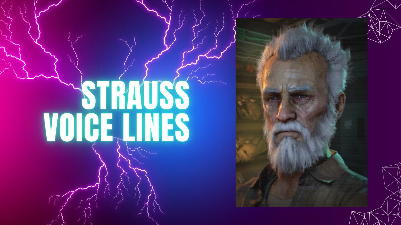 Strauss Voice Lines Black Ops 6