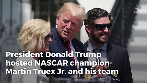 Trump Sticks It To NFL Again, Honors NASCAR Champ At White House