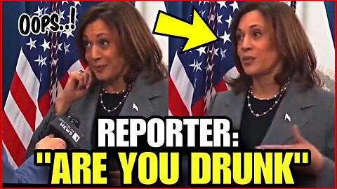 🤣🤣Kamala Harris Shows up DRUNK to New Interview?! TOTAL COLLAPSE | Host Rushes her OFF AIR 🚨