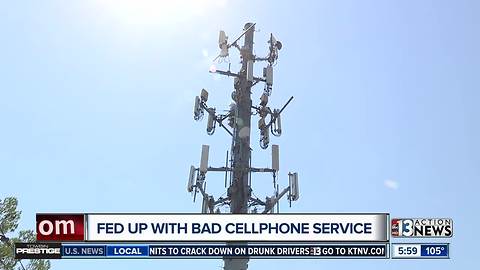 Summerlin fed up with bad cell phone service