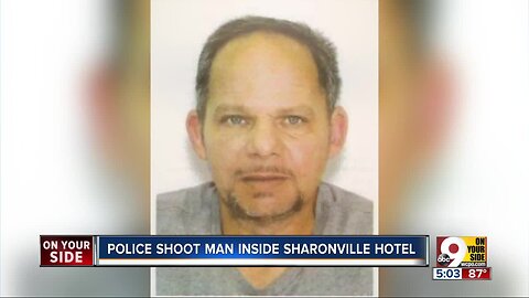 PD: Man shot in Sharonville threatened daughter, fired at police