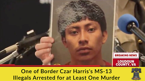 One of Border Czar Harris's MS-13 Illegals Arrested for at Least One Murder