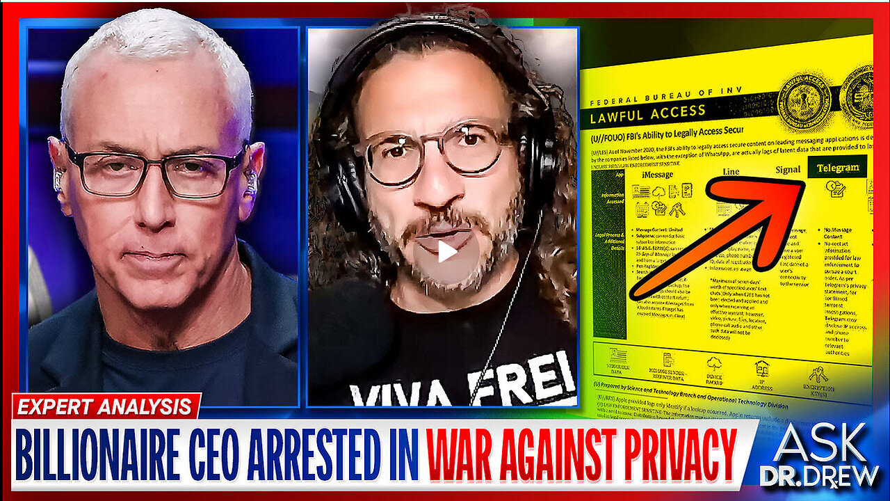 Viva Frei: How Telegram CEO Arrest & Trump's Attempted Assassin Will Be Weaponized