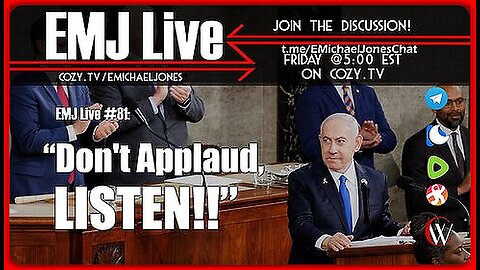 EMJ Live #81: Don't Applaud, LISTEN! | Dr. E. Michael Jones