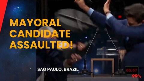 São Paulo Mayoral Debate Turns Violent: Candidate Hospitalized After Chair Attack
