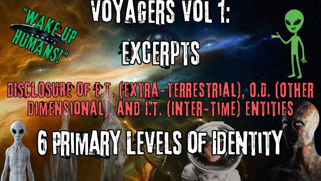 6 Primary Levels of Identity | Excerpts from Voyagers Volume 1