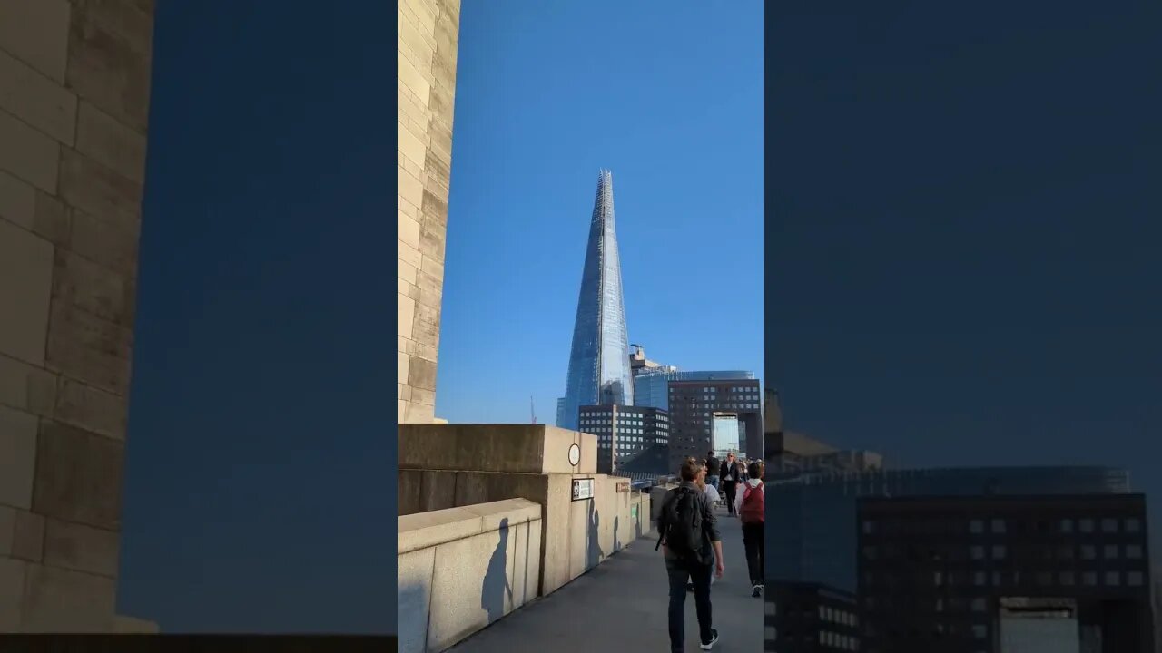 Walking to the Shard, London, England