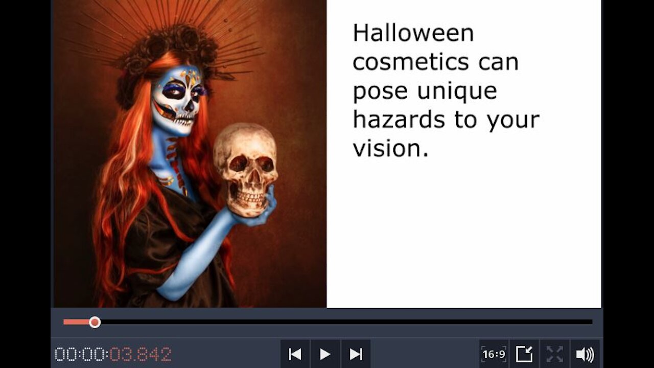 Halloween Eye Makeup Safety