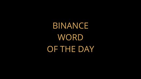 Binance Word of the day, THEME BULL MARKET, 11/25/2024