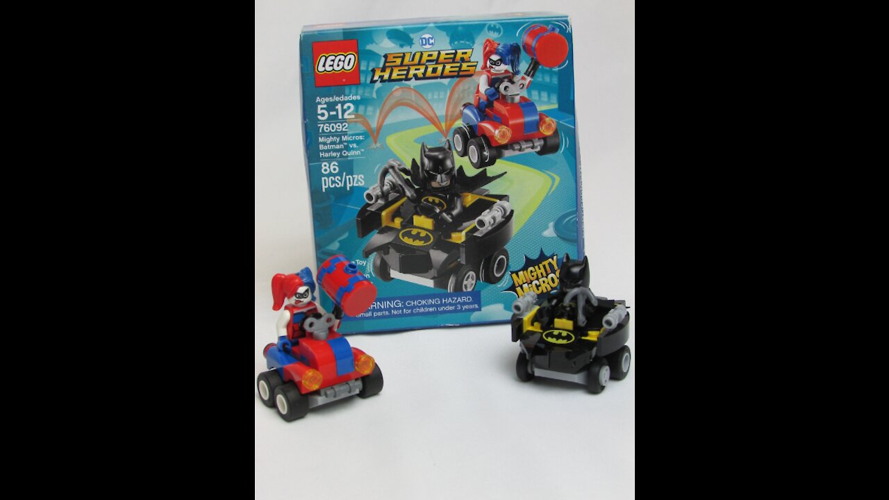 Lego Mighty Micros Batman vs Harley Quinn - Shorts