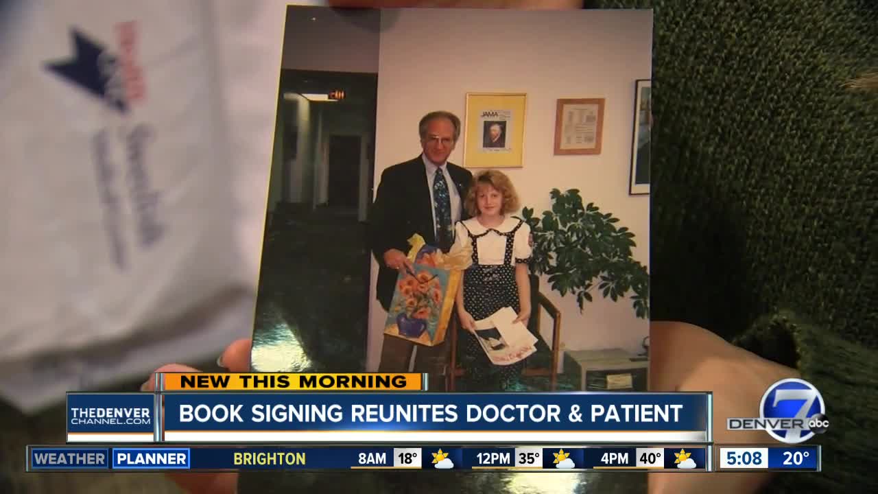 Book signing reunites doctor & patient