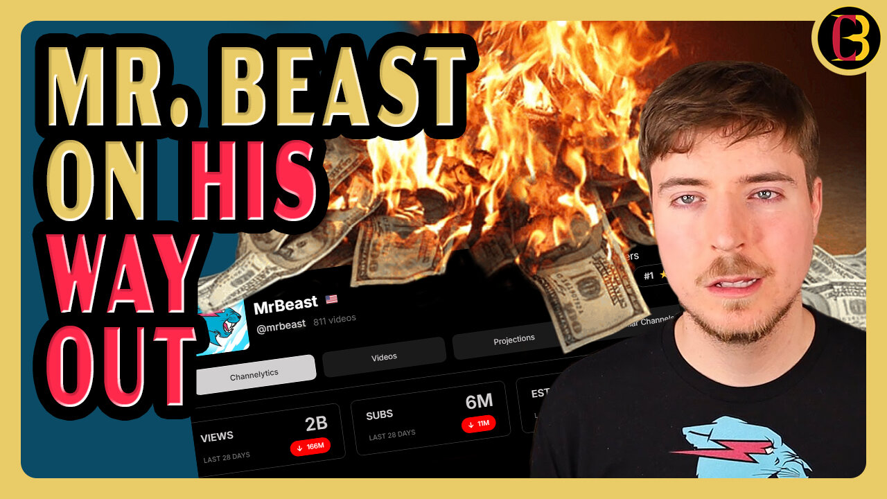 Mr. Beast Bleeding Views and Subs | Decline After Peaking