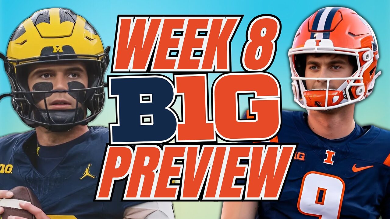 Breaking Down All 7 Critical Big Ten Matchups in Week 8!