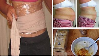 How To Make Ginger Wraps, And Burn Belly Fat Overnight!