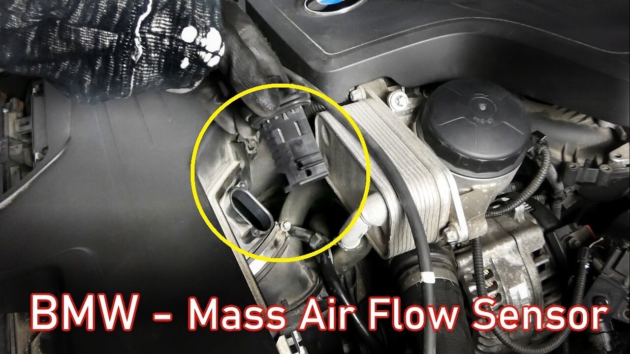 How to Clean Mass Air Flow Sensor MAF in BMW F30 320i 328i 330i 335i