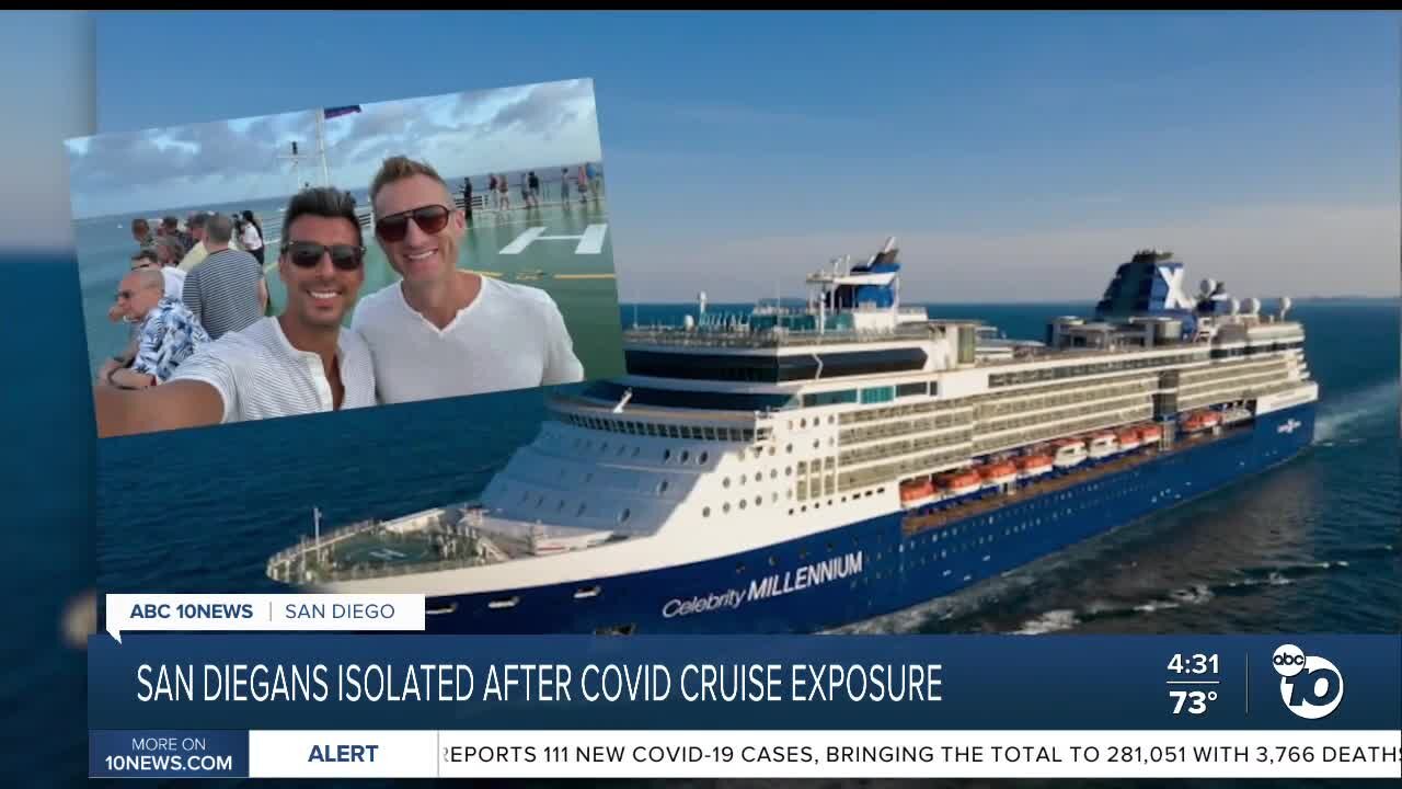 San Diegans isolated after COVID cruise exposure