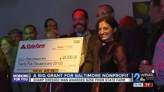 Big grant for Baltimore nonprofit, Sharp Dressed Man