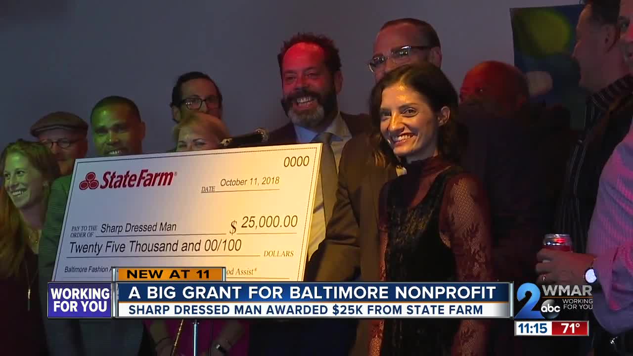 Big grant for Baltimore nonprofit, Sharp Dressed Man