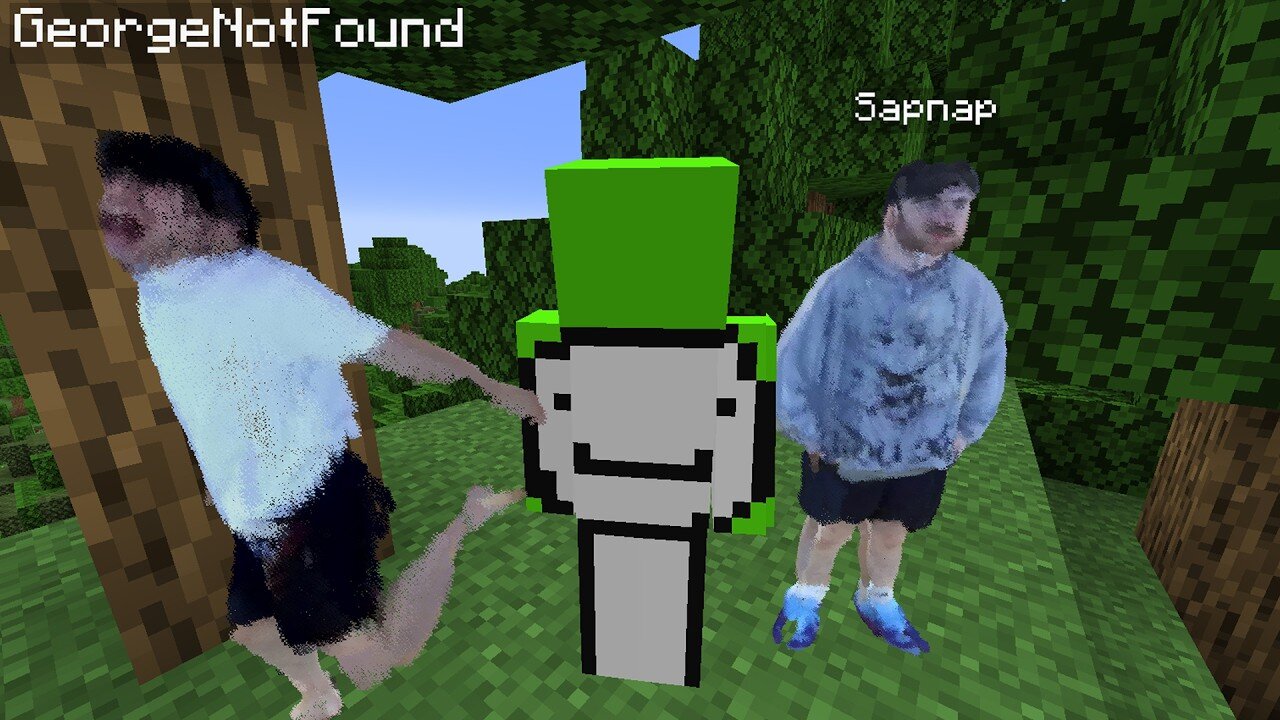 I added humans to Minecraft...