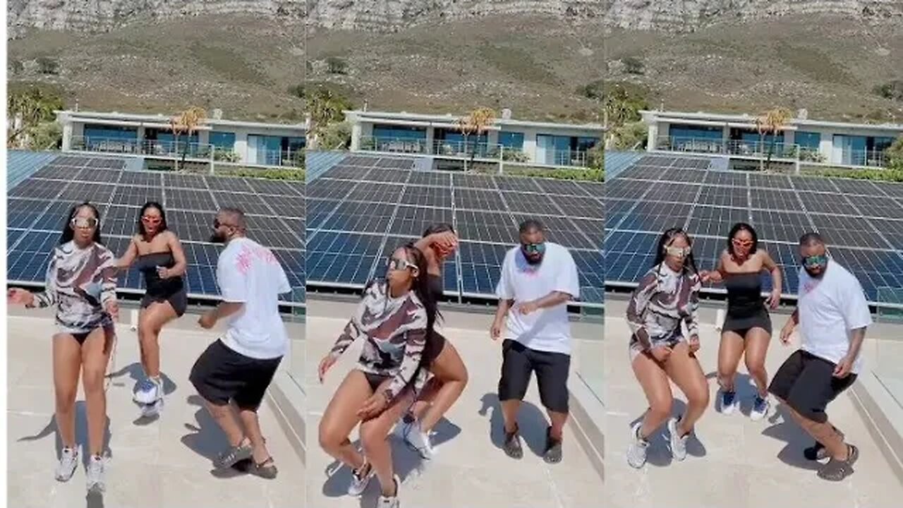 Casper nyovest doing new Tik Tok challenge 🔥