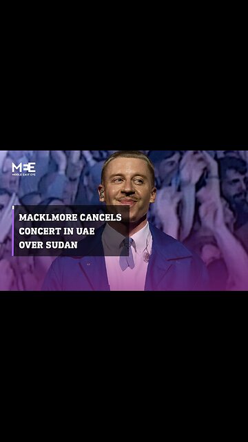 UAE: Rapper Macklemore cancels concert over Emirati support for Sudan’s RSF