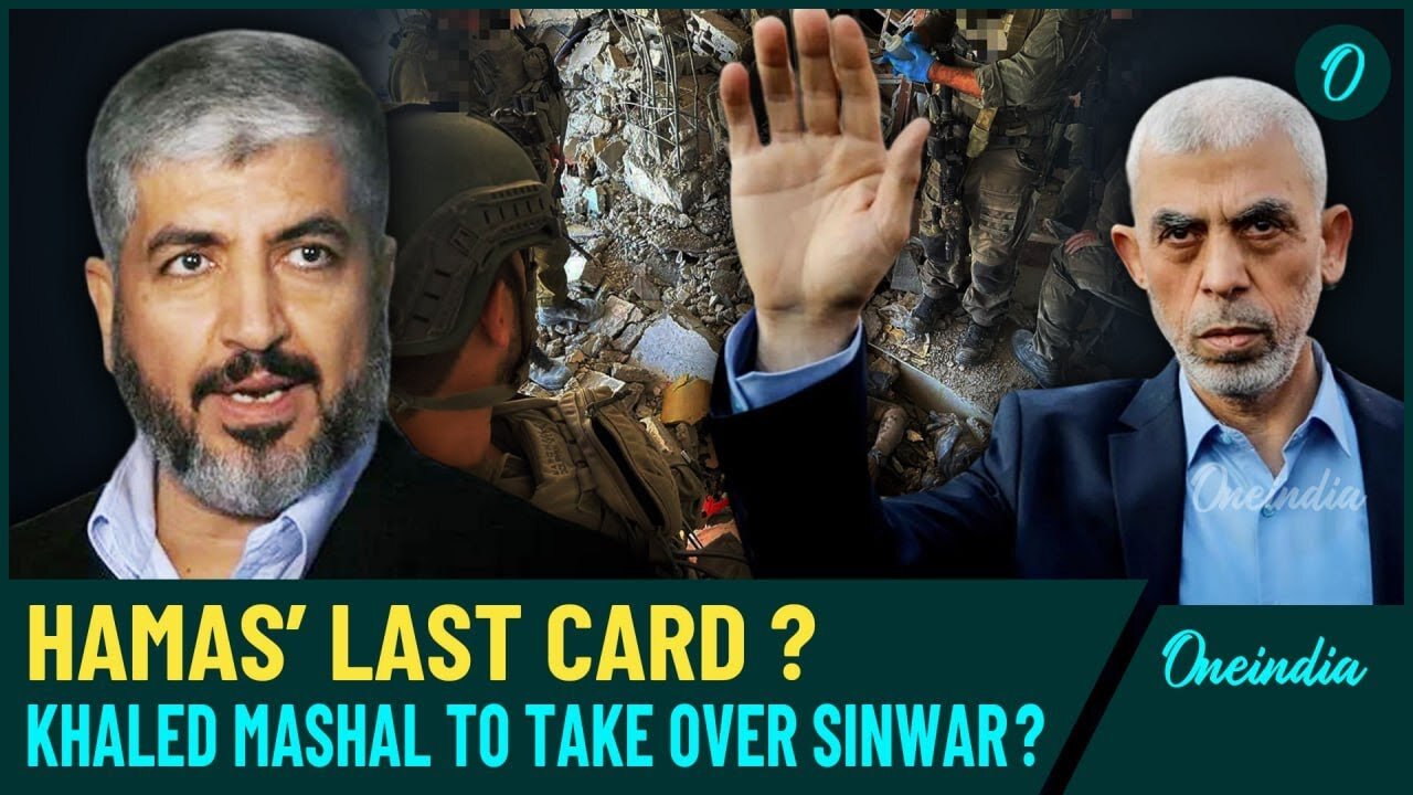 New Hamas Chief After Yahya Sinwar Killed | Khaled Meshaal Who Survived IDF's Death Trap New Leader?