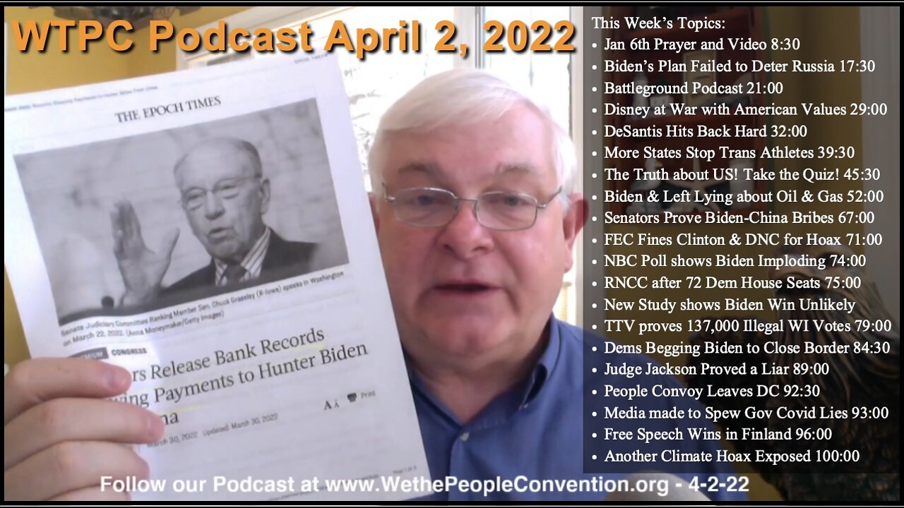 We the People Convention News & Opinion 4-2-22