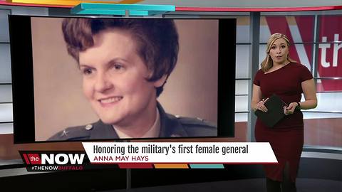 Remembering the military's first female general