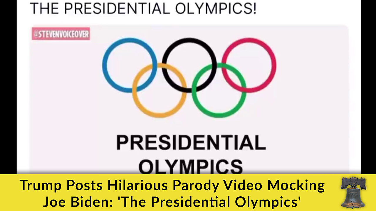 Trump Posts Hilarious Parody Video Mocking Joe Biden: 'The Presidential Olympics'