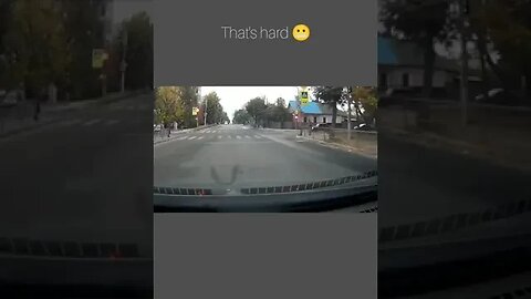 Car Crash caught on dash cam #shorts