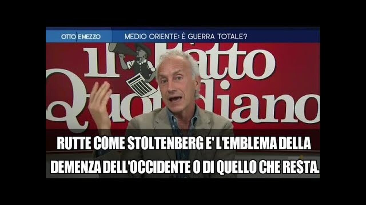 Travaglio in tv sulla guerra in Medio Oriente,a Putin sanzioni ed embarghi.A Netanyhau non succede nulla! Bombardando tutti gli Stati vicini pensa di dare più sicurezza a Israele?" perentorio Caracciolo "Purtroppo l'ONU è un ente inutile