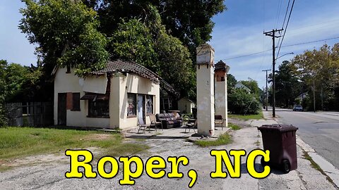 I'm visiting every town in NC - Roper, North Carolina