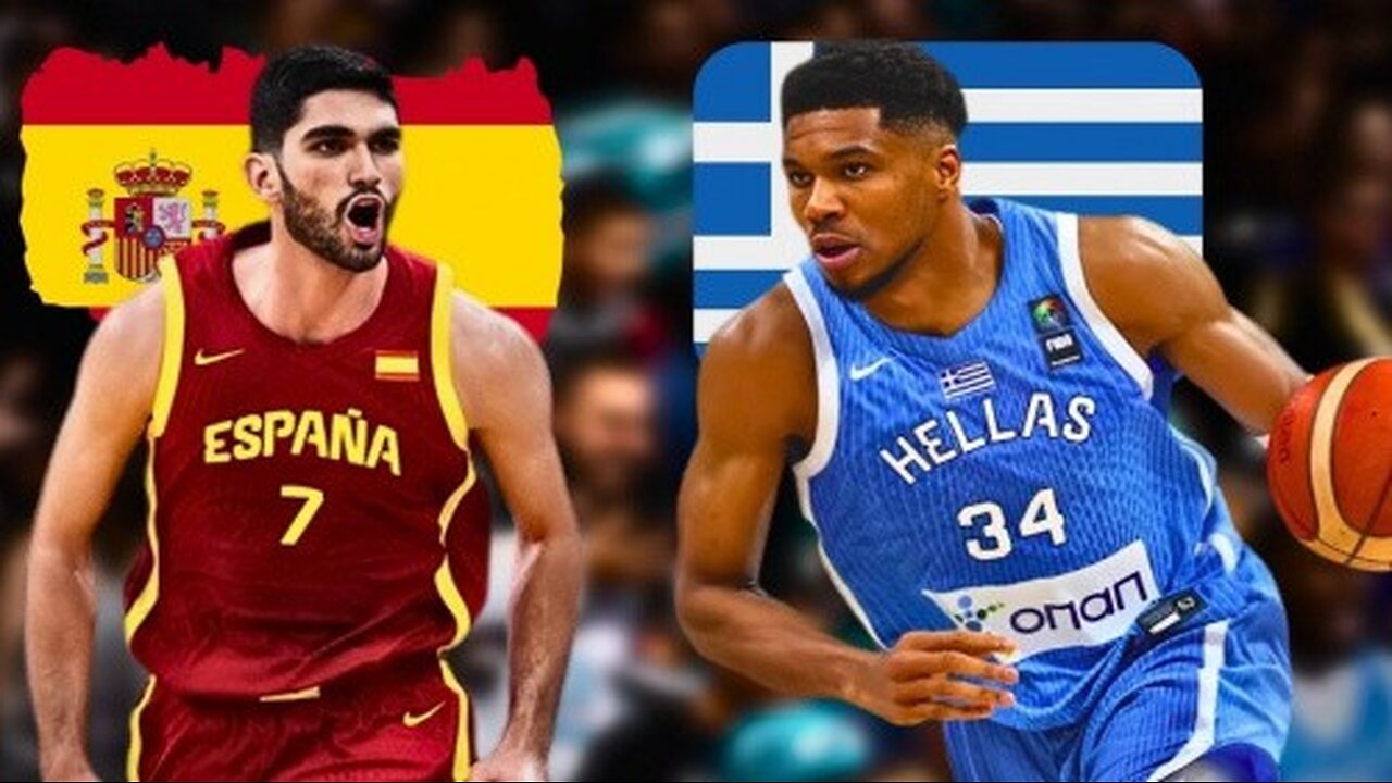 Live Olympic Basketball: Greece Vs Spain|| 2024 Paris Olympics