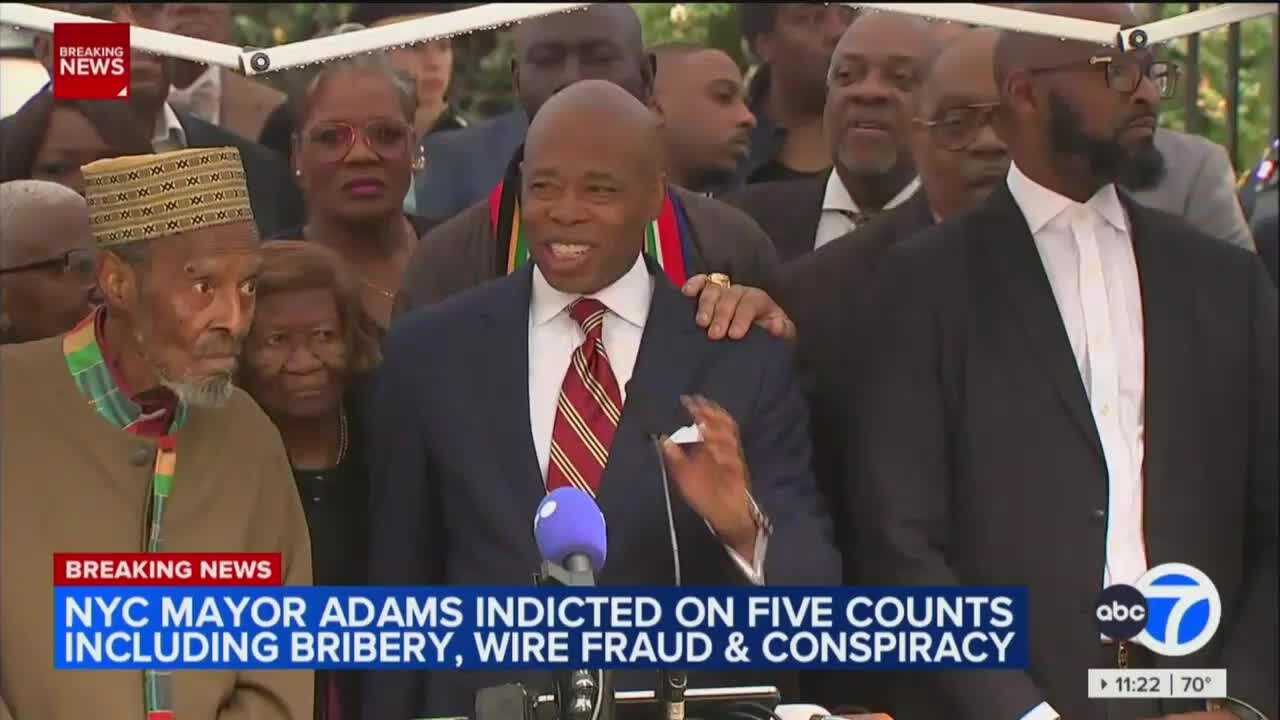 Eric Adams Suggests Biden DoJ Targeted Him for Political Revenge: ‘Who Gave the Directive and Orders?’