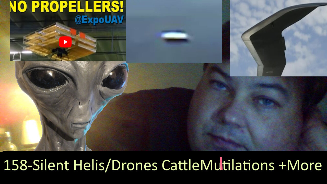 Live Chat with Paul; -158- Silent Helicopters and Drones and UAP vids - Costa Rica etc