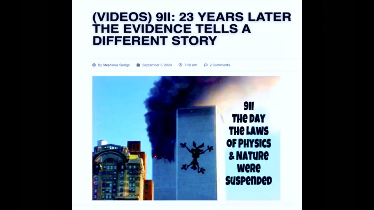 Jim Fetzer Victor Hugo Don Grahn Revisit Ridiculous September 11 Narrative Normies Accept As Truth